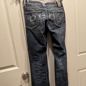 BEBE Swarovski jean